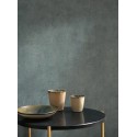 Casadeco|Papier peint effet stuc plâtre gris bleu, style moderne|Imitation Stuc