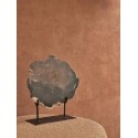 Casadeco|Papier peint effet stuc mural noir pour espaces contemporains|Papier Peint
