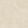 Casadeco|Zen-Tapete mit 3D-Sandrillen in Hellbeige|Orientalisch