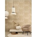 Casadeco|Japanese Zen wallpaper with 3D sand grooves|Abstract