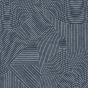 Casadeco|Papier peint style japonais moderne, sillons de sable Zen effet 3D|Oriental