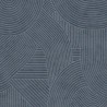 Casadeco|Papier peint moderne style oriental bleu avec sillons de sable Zen|Contemporain