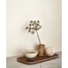 Casadeco|Minimalist white wallpaper imitating Japanese tatami|Wallpaper
