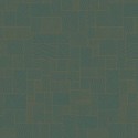 Casadeco|Modern wallpaper in green and blue Japanese tatami pattern|Modern