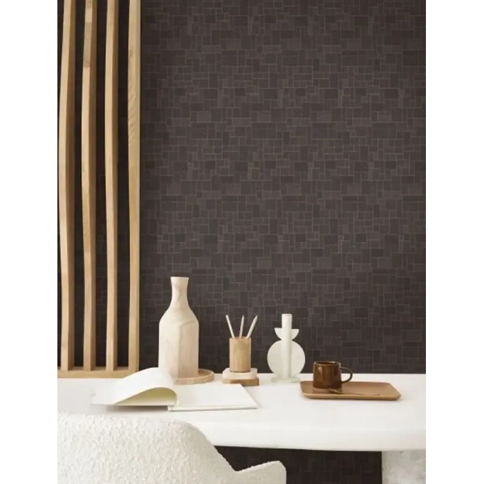 Casadeco|Papel Pintado estilo japonés para salón moderno, baño o salas spa|Oriental