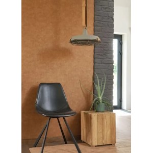 Elitis|Tapete in Ponyfelloptik beige realistisch|Lederimitat 2