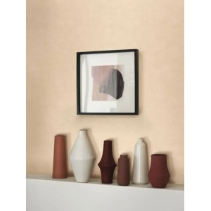 Elitis|Vinyl-Tapete in Ponyfelloptik braun|Lederimitat 2