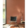 Casadeco|Papier peint effet cuir marron terracotta|Imitation Peau
