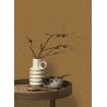 Casadeco|Papier peint moderne effet cuir marron tressé|Imitation Peau