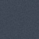 Casadeco|Blue leather effect wallpaper with handcrafted interweaving|Skin Imitation
