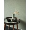 Casadeco|Papier peint effet cuir vert avec tressage de maroquinerie|Imitation Peau