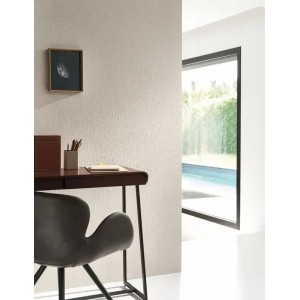 Casadeco|Blaue Tapete mit handgeflochtener Lederoptik|Lederimitat 2