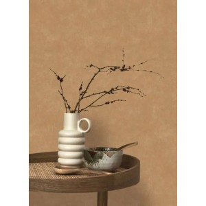 Casadeco|Papier peint peau d’animal veloutée marron foncé|Imitation Peau 2