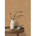 Casadeco|Papier peint peau d’animal veloutée marron foncé|Imitation Peau