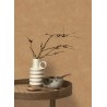 Casadeco|Dark brown velvety animal skin wallpaper|Skin Imitation