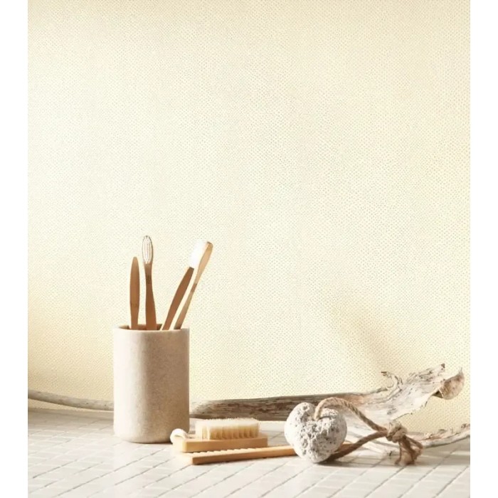 Casadeco|Papel Pintado piel animal nacarado, shagreen blanco crema|Imitacion Piel Animales