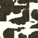 Casadeco|Papier peint imitation peau de vache type patchwork|Imitation Peau