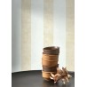Casadeco|Tapete Vintage weiß-beige Streifen|Streifen