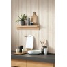 Casadeco|Tapete beige Betoneffekt-Streifen|Streifen