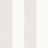 Casadeco|Gray and white textile-effect striped wallpaper|Stripes