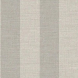 Caselio|Scandinavian white striped wallpaper with gold outline|Stripes
