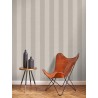 Casadeco|Papier peint rayures beige effet textile|Rayures