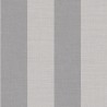 Casadeco|Gray textile-effect striped wallpaper|Stripes