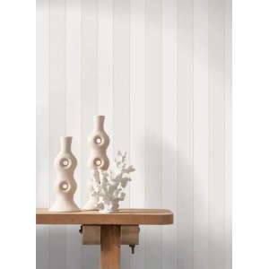 Casamance|Papier peint rayures ondulées orange|Rayures 2