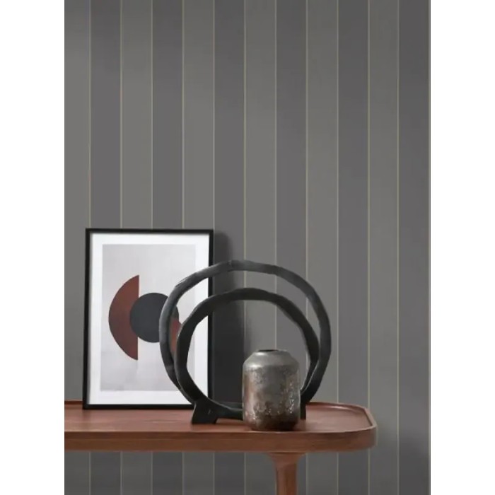 Casadeco|Papel Pintado moderno rayas azul|Rayas