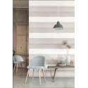 Casadeco|Scandinavian beige striped wallpaper|Stripes