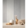 Casadeco|Papier peint scandinave rayures grises|Imitation Bois