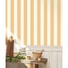Casadeco|Blue and white nautical striped wallpaper|Stripes