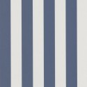 Casadeco|Navy blue and white nautical striped wallpaper|Stripes