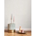 Casadeco|Tapete schmale weiß-beige Streifen|Kindertapete