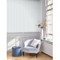 Casadeco|Tapete schmale weiß-blaue Streifen|Kindertapete