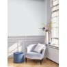 Casadeco|Tapete schmale weiß-blaue Streifen|Kindertapete