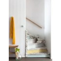 Casadeco|Papier peint rayures fines blanc et gris|Enfants