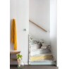 Casadeco|Narrow white and gray striped wallpaper|Children's