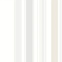 Casadeco|Elegant white and beige striped wallpaper|Stripes