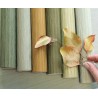 Casadeco|Modern tropical style wallpaper with gray raffia-effect bamboo|Raffia Imitation