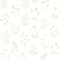 Casadeco|Florale Tapete im skandinavischen Stil in Blaugrau|Skandinavisch