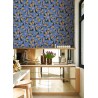 Casadeco|Papier peint fleurs style vintage avec une touche rétro|Rétro