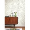 Casadeco|Figurative wallpaper with black and white fashion silhouettes|Figurative