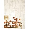 Casadeco|Papier peint figuratif avec silhouettes idéal pour boutiques de mode|Minimaliste