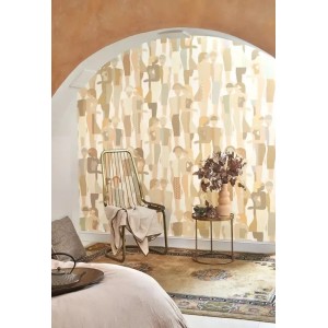 Casadeco|Figurative Tapete mit Silhouettenideal für Modeboutiquen|Minimalistisch 2