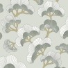 Casadeco|Oriental style wallpaper for modern bedrooms with Japanese pines|Modern