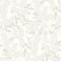 Casadeco|Japanese style wallpaper with white cherry blossoms and peonies|Scandinavian