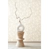 Casadeco|Papier peint style japonais avec cerisier en fleur et pivoines blanches|Scandinave