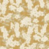 Casadeco|Papier peint style oriental fleurs de cerisier et pivoines jaunes|Fleurs Japonaises