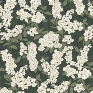 Casadeco|Papel Pintado para dormitorio estilo oriental con flores japonesas|Flores Japonesas